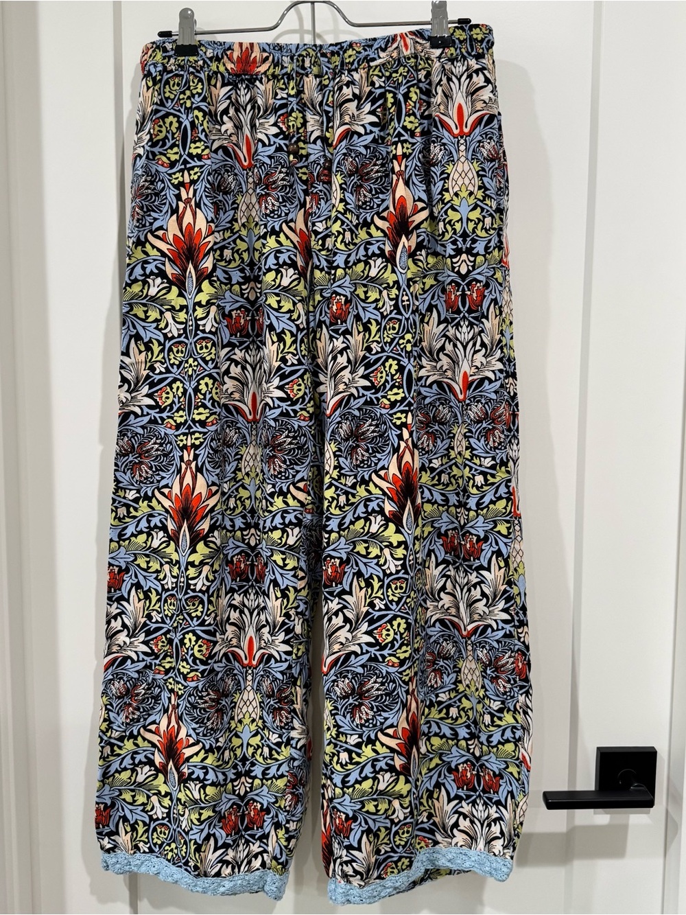 Signals Printed Wide-Leg Cotton Blend Skirt - Multicolor